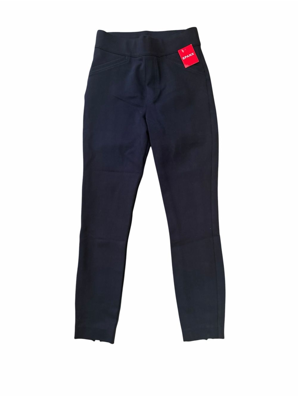 SPANX The Perfect Pant Women’s Backseam Ponte Pant Navy-Size Small
